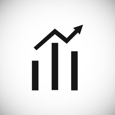 Vektör grafik simgesini beyaz 