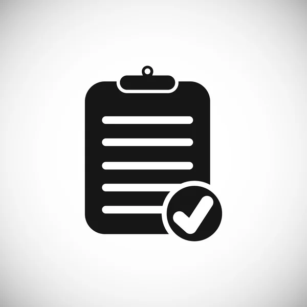 Documento Con Icono — Vector de stock