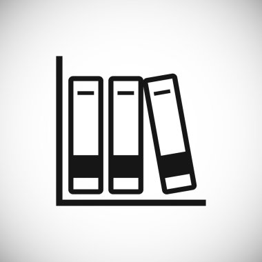 klasör. Vektör simge 10 Eps