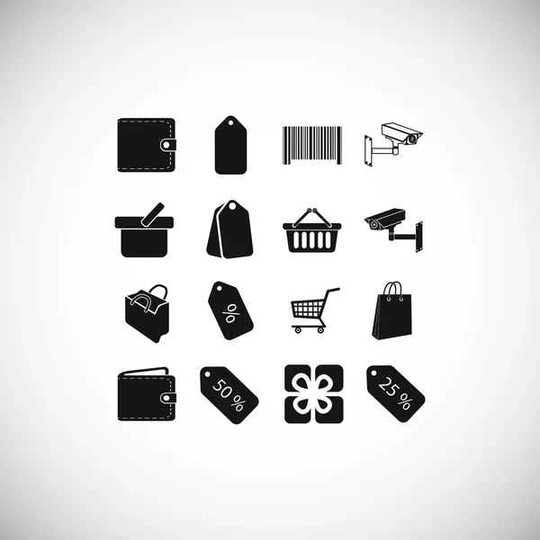 Beyaz alışveriş simgesine 