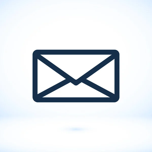 İleti, kapalı zarf simgesi vektör