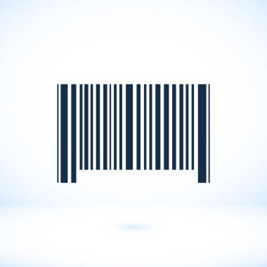 Barkod simgesi Beyaz 