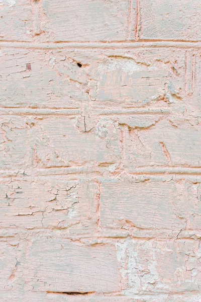 핑크 백색 벽돌 벽 — 스톡 사진