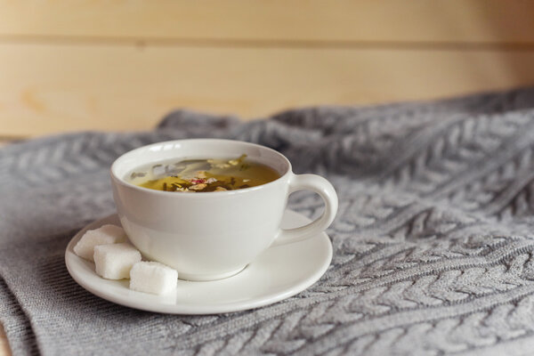 tea with sugar refined cup