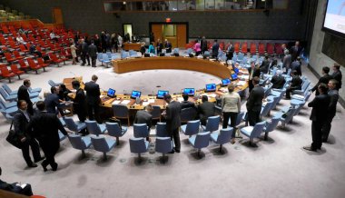 New York, United States. August 25th 2016: The Security Council  clipart