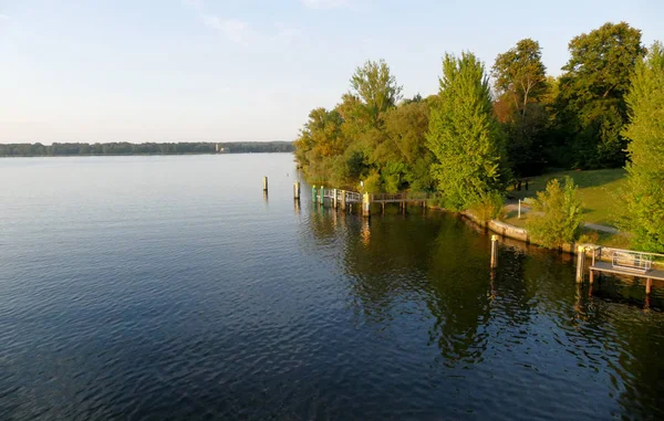 Havel flodlandskap på sommartid — Stockfoto