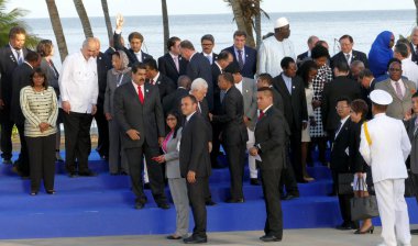 Porlamar, Venezuela. 17th Eylül 2016 - Delegat devlet başkanları