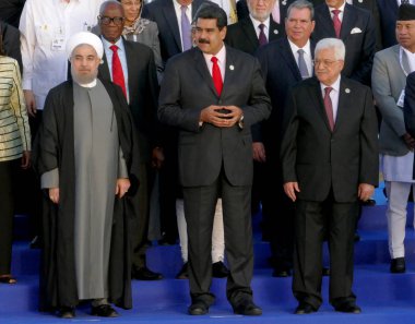 Porlamar, Venezuela. September 17th 2016 - Presidents of Delegat clipart