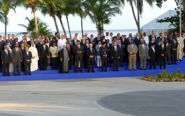Porlamar, Venezuela. 17th Eylül 2016 - Delegat devlet başkanları