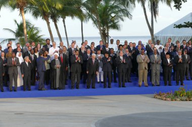 Porlamar, Venezuela. 17th Eylül 2016 - Delegat devlet başkanları