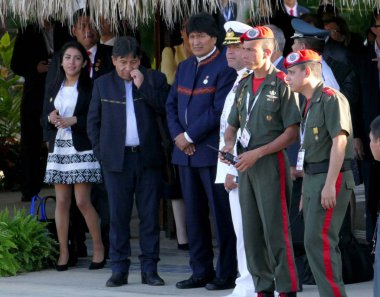 Porlamar, Venezuela. 17th Eylül 2016 - Bolivya Devlet Başkanı 