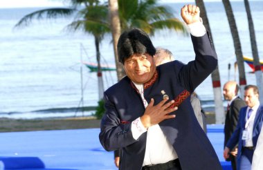 Porlamar, Venezuela. 17th Eylül 2016 - Bolivya Devlet Başkanı 