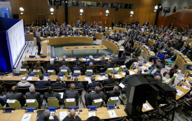 Başkan Barack Obama barındırılan bir liderler zirvesinde küresel Re