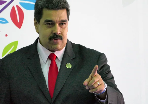 Presidente venezuelano Nicolas Maduro — Foto Stock