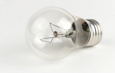 Ampul beyaza izole edildi