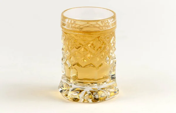 Alcoholic drink served in a glass — Stock Photo, Image