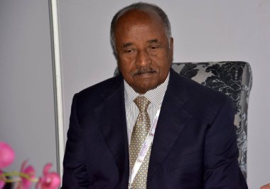 Porlamar, Venezuela. 17th Eylül 2016. Osman Mohammed Saleh, Eritre Dışişleri Bakanı