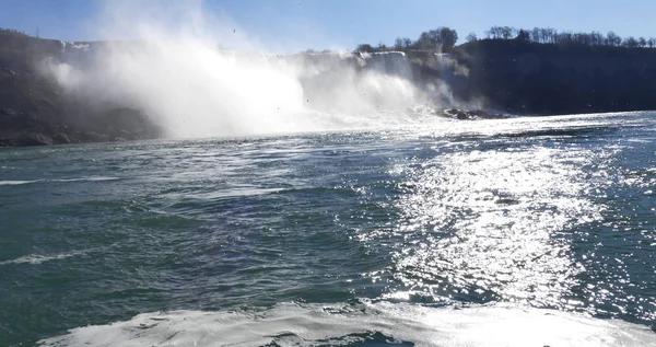 Kanadské straně Niagarských vodopádů — Stock fotografie