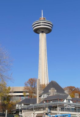 Niagara Falls, Kanada - 13th Kasım 2016: Skylon Kulesi
