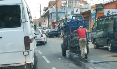 Antananarivo, Madagaskar. 24th Kasım 2016: İnsanlar etkinliğinde