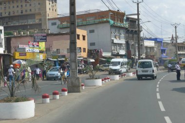 Antananarivo, Madagaskar. 24th Kasım 2016: İnsanlar etkinliğinde