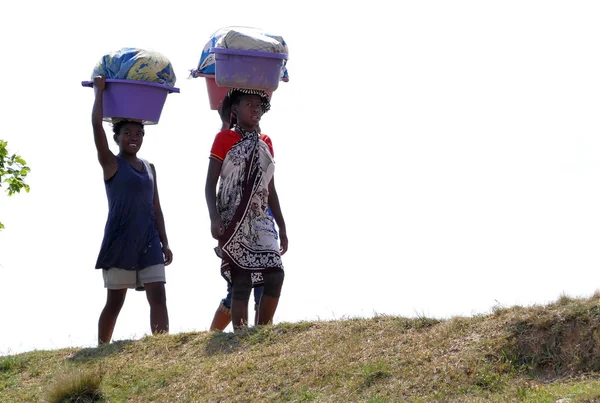 Antananarivo, Madagaszkár. November 24-én 2016: Emberek tevékenység — Stock Fotó