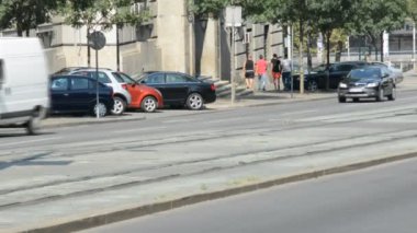 Belgrad, Sırbistan. 13th Ağustos 2015: Yaz günü Belgrad şehir
