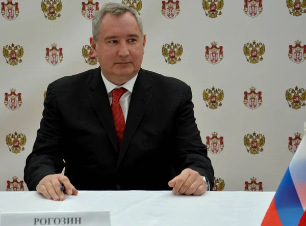 Viceprimer Ministro de Rusia, Dmitry Rogozin — Foto de Stock