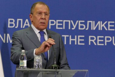  Rusya Dışişleri Bakanı Sergey Lavrov resmi ziyaret için Sırbistan