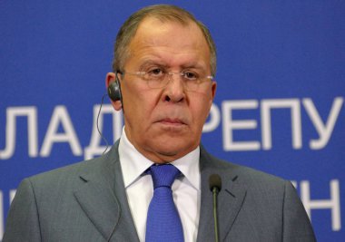  Rusya Dışişleri Bakanı Sergey Lavrov resmi ziyaret için Sırbistan