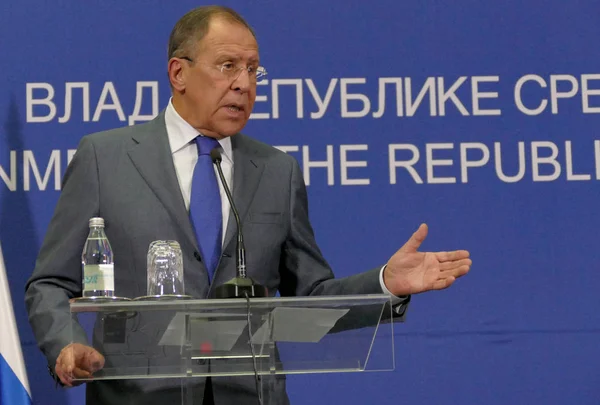  Rusya Dışişleri Bakanı Sergey Lavrov resmi ziyaret için Sırbistan