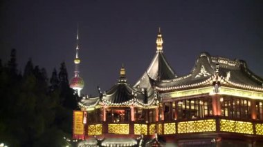 Shanghai, Çin. Aralık 2011: Yu Yuan Bahçe Shanghai 