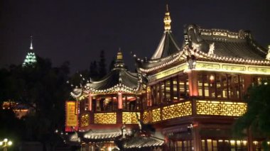 Shanghai, Çin. Aralık 2011: Yu Yuan Bahçe Shanghai 