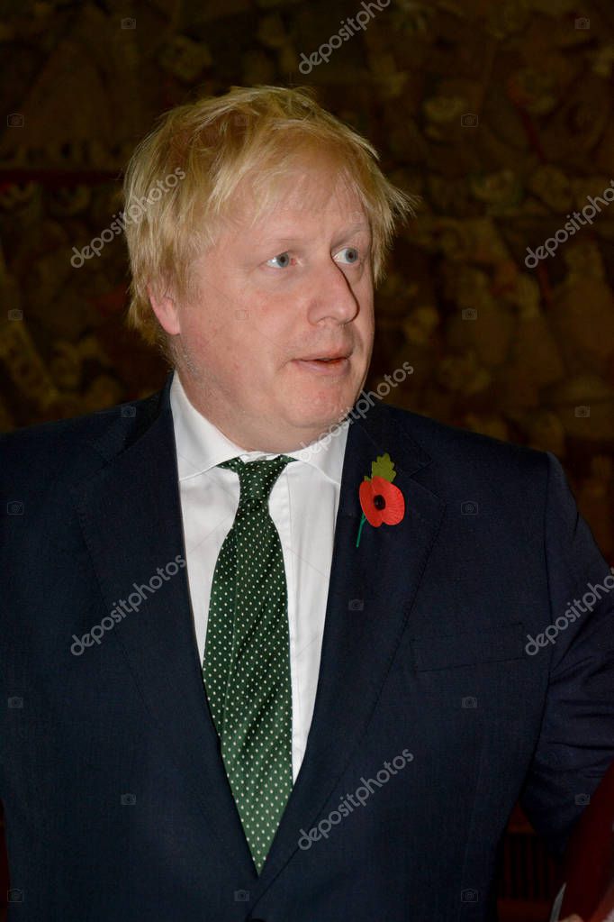 Belgrade, Serbia. November 10th 2016 - British Foreign Minister Boris Johnson in official visit to Serbia meets Serbian Foreign Minister Ivica Dacic and Guatemalan Foreign Minister Carlos Raul Morales