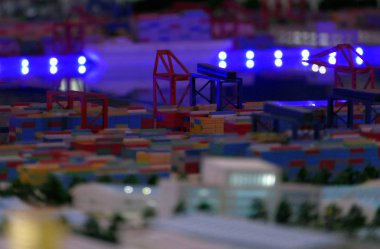 Bir şehir mimarisi, Bina ve park modeli modeli