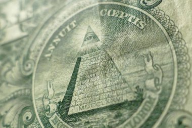 Bir Doları Bill makro çekim parçası