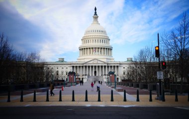 Washington Dc, Amerika Birleşik Devletleri. 2 Şubat 2017 - Washington DC'deki Capitol Hill Binası