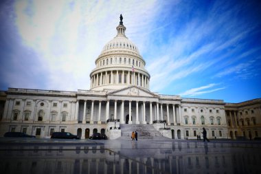 Washington Dc, Amerika Birleşik Devletleri. 2 Şubat 2017 - Washington DC'deki Capitol Hill Binası