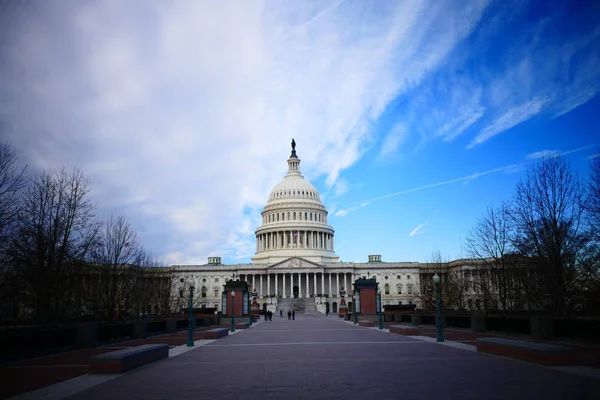 Washington DC, Estados Unidos. 2 de febrero de 2017 - Capitol Hill Building en Washington DC — Foto de Stock