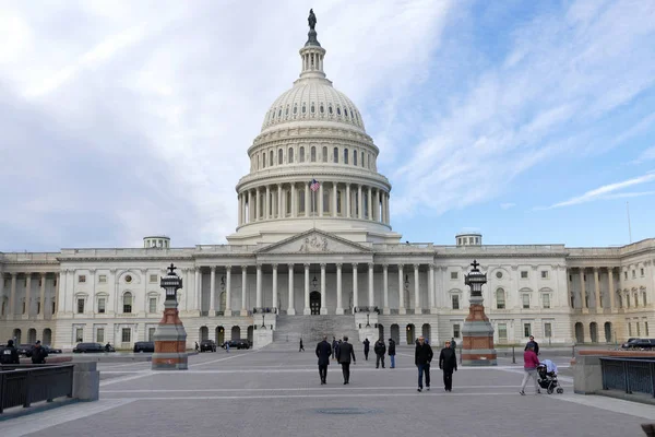 Washington DC, Estados Unidos. 2 de febrero de 2017 - Capitol Hill Building en Washington DC — Foto de Stock