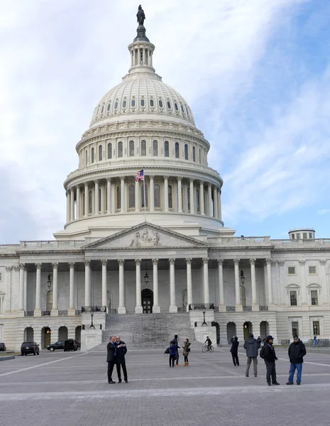 Washington DC, Estados Unidos. 2 de febrero de 2017 - Capitol Hill Building en Washington DC — Foto de Stock