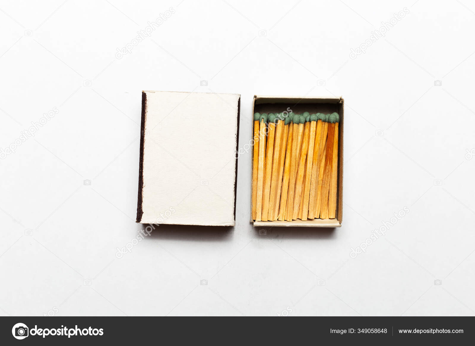 Download Close Opened Matchbox Mockup Stock Photo Image By C Fedcophotography 349058648