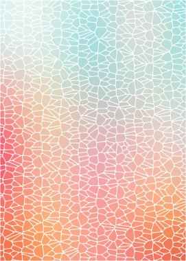 Turuncu-mavi Çinili arka plan