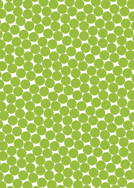 Hintergrund grün mit Kreisen — Stockvektor