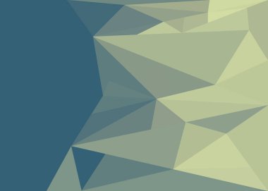 yeşil üçgenler ile arka plan