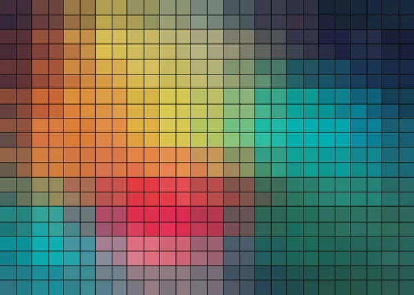 Modèle de cubes colorés — Image vectorielle