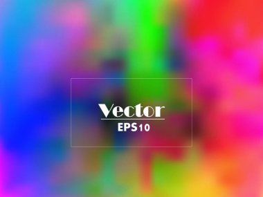 Vektör soyut suluboya paleti karışımı renkler, renklerin bir karışımı, su renkleri bir sprey ile lekeler