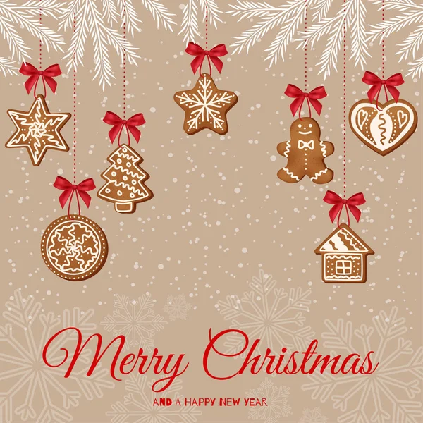 Set gingerbread çerezleri buzlanma ile.