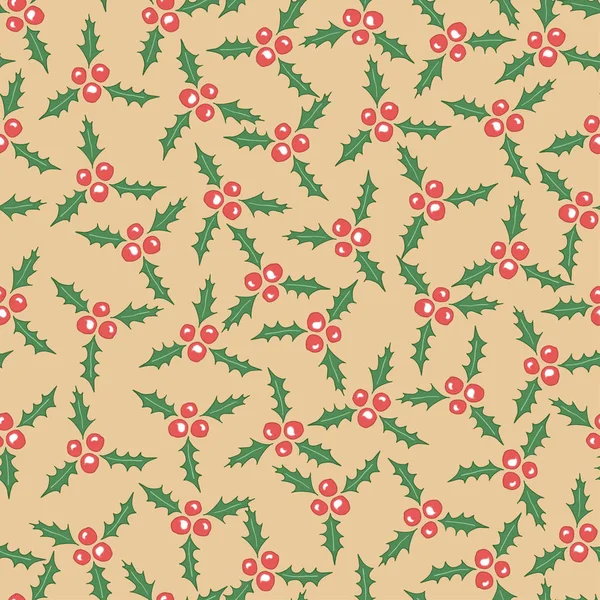 Textura de Natal flor. Padrão . — Vetor de Stock