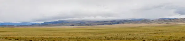 Степь в горах Алтая — стоковое фото